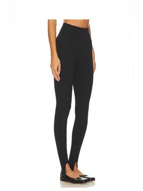 Splits59 Black High-Waist Stirrup Leggings